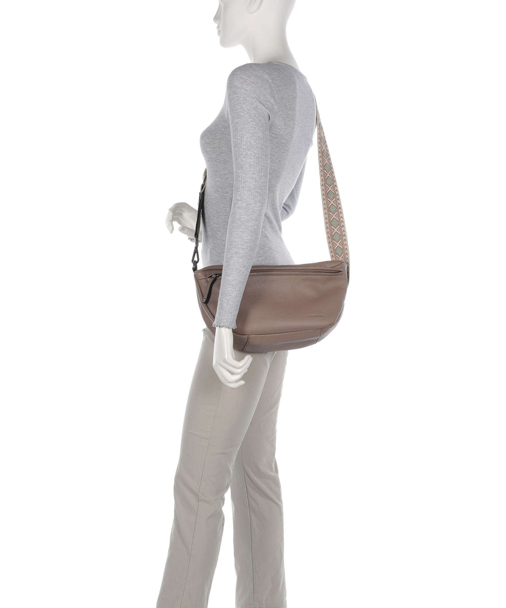 FredsBruder Sha Na Na Crossbody bag dark taupe