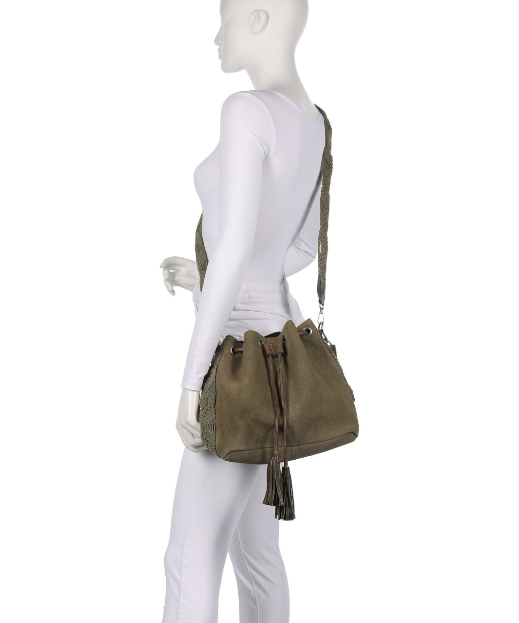 Anokhi Bucket bag olive