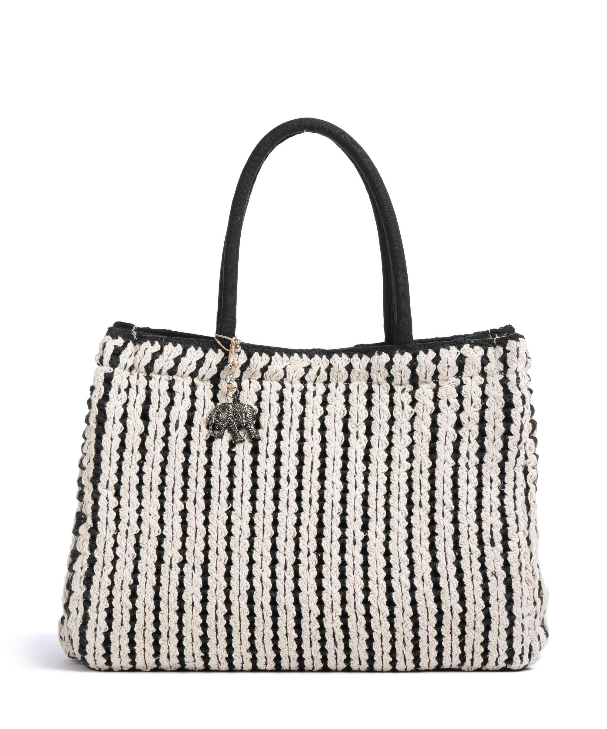 Anokhi Tote bag black/white
