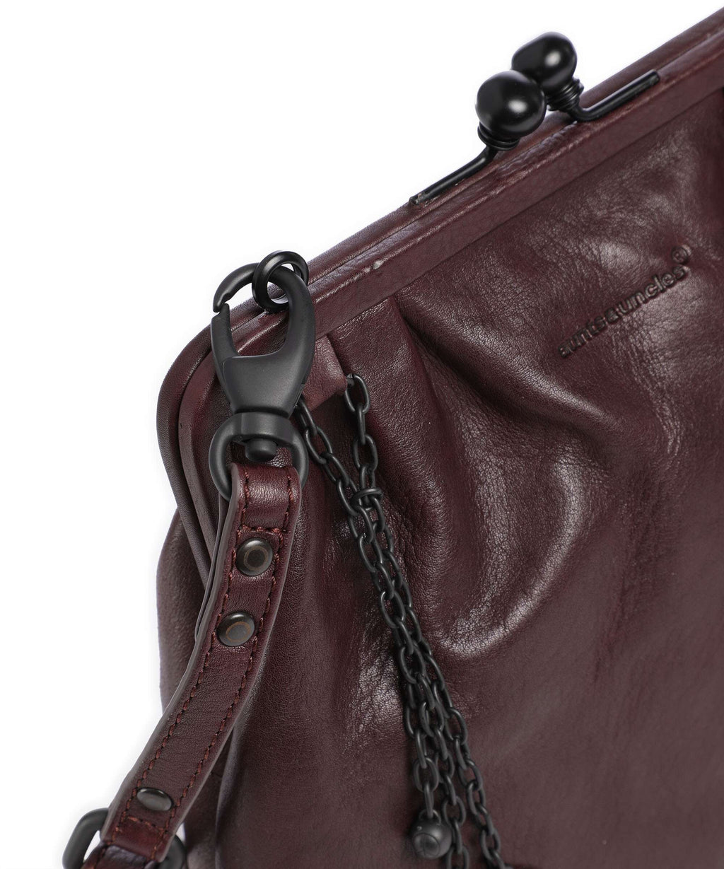 Aunts & Uncles Grandma's Luxury Club Mrs. Fortune Cookie Crossbody bag burgundy