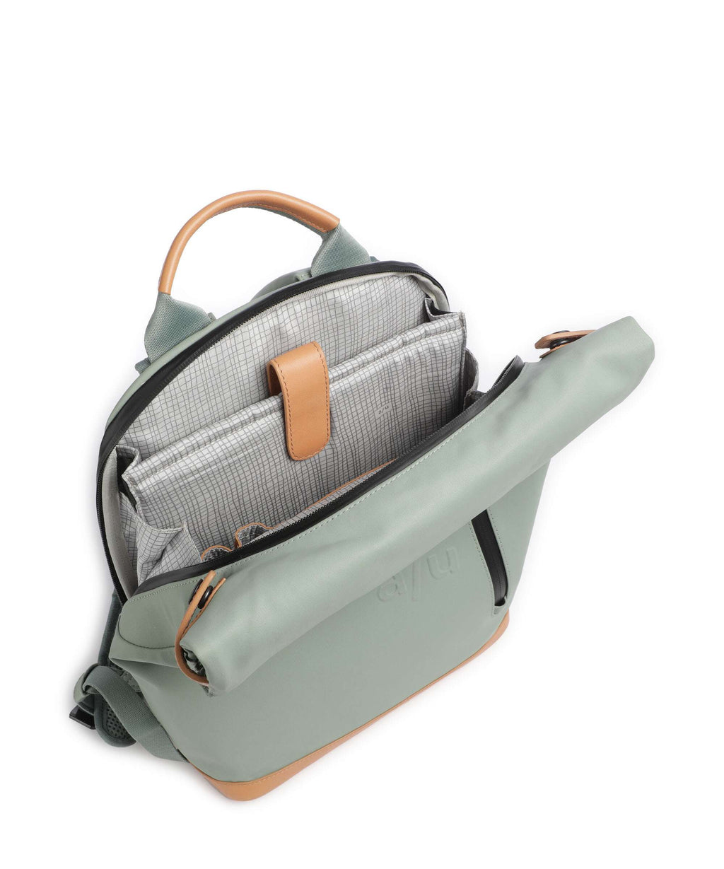 Aunts & Uncles Japan Wakayama Rolltop backpack sage green