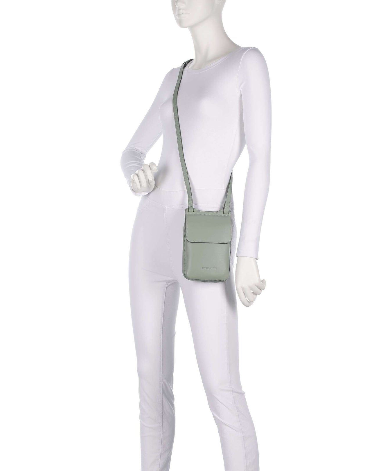 Aunts & Uncles Jamie's Orchard Tulip Phone bag sage green