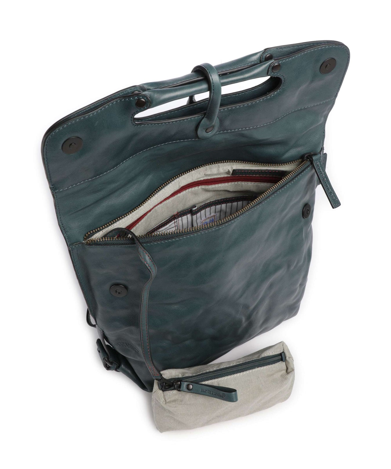 Aunts & Uncles Grandma's Luxury Club Mrs. Mince Pie Backpack bag kelp forest