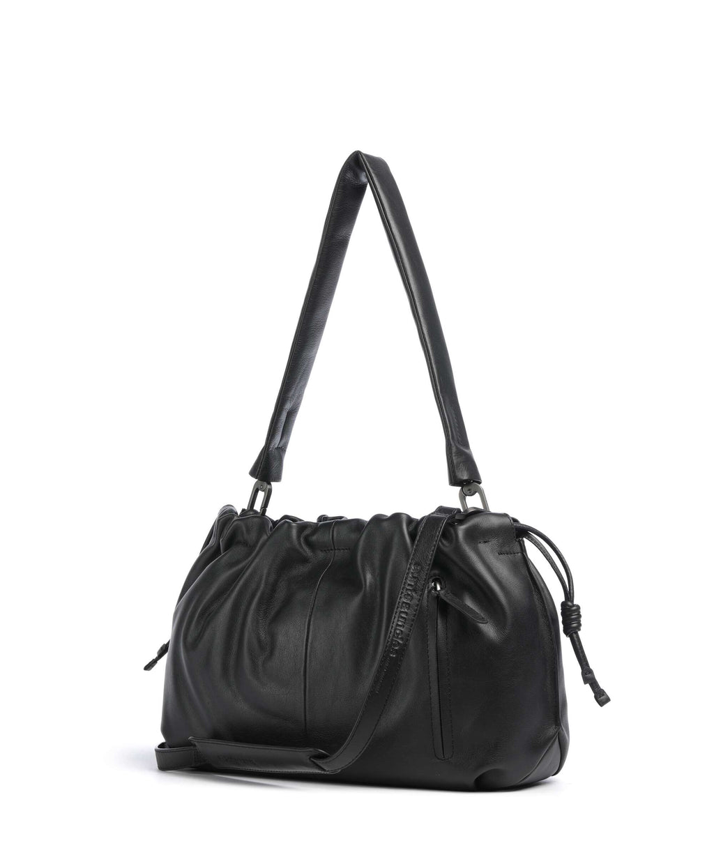 Aunts & Uncles Bohemian Vibes Bloom Hobo bag jet black