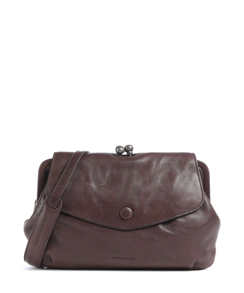 Aunts & Uncles Grandma's Luxury Club Mrs. Madeline Crossbody bag coffee bean