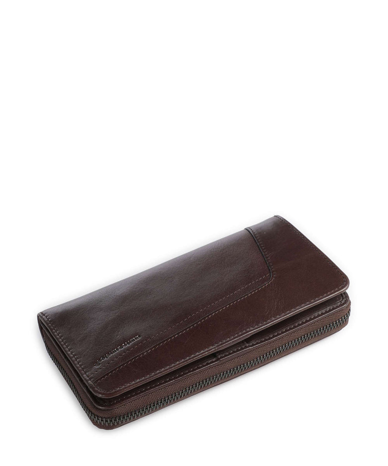 Aunts & Uncles Grandma's Luxury Club Tilda Wallet coffee bean