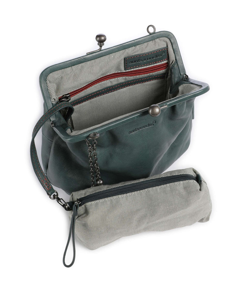 Aunts & Uncles Grandma's Luxury Club Mrs. Fortune Cookie Crossbody bag green jewel