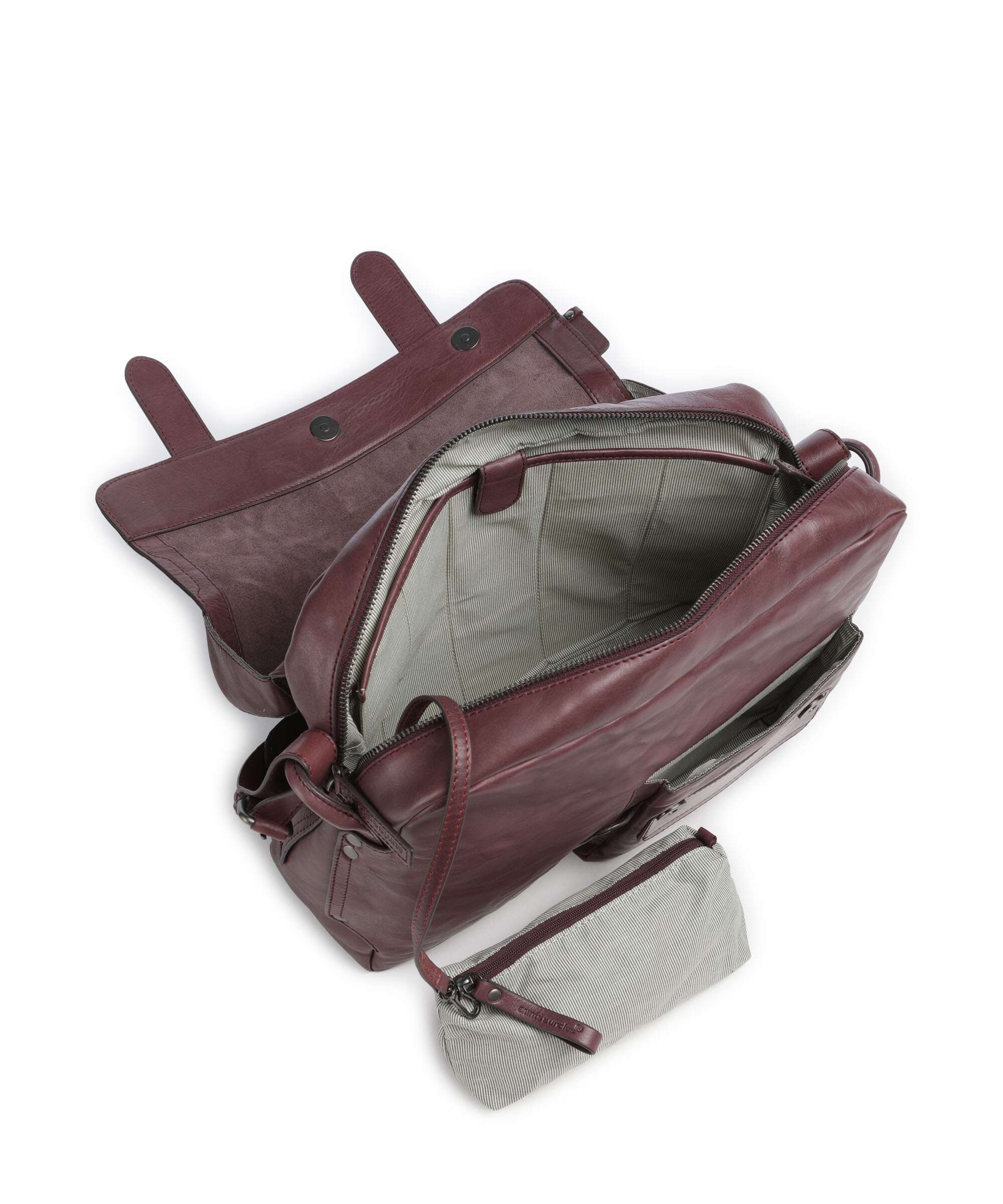 Aunts & Uncles Grandma's Luxury Club Mrs. Honey Pie Messenger bag dark cherry