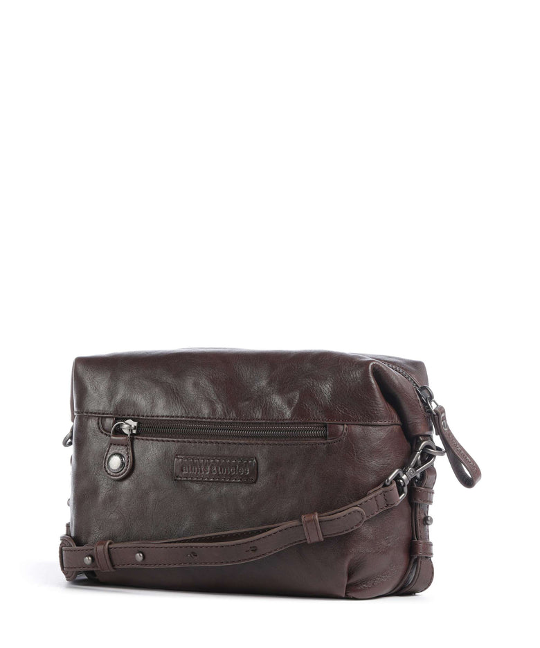 Aunts & Uncles Grandma's Luxury Club Mrs. Cannoli Crossbody bag coffee bean