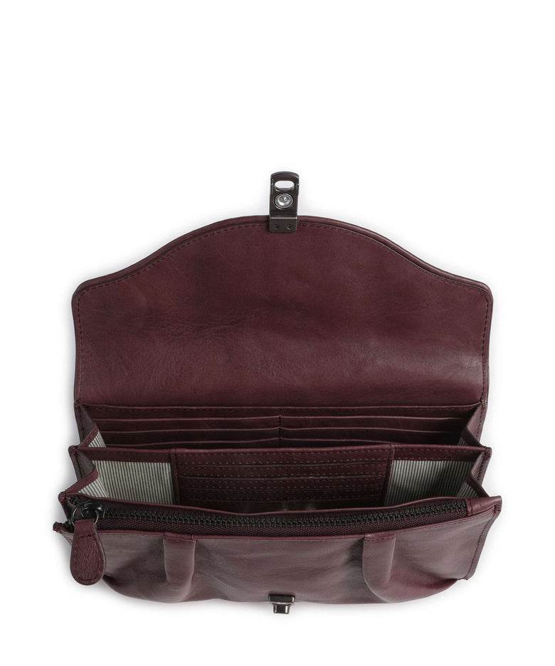 Aunts & Uncles Grandma's Luxury Club Mabel Wallet dark cherry