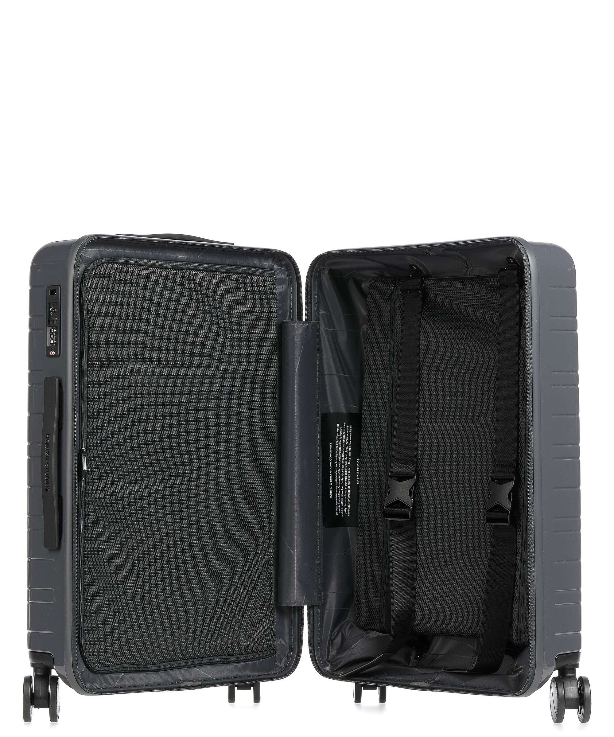 Horizn Studios H6 Smart Spinner (4 wheels) Glossy Graphite