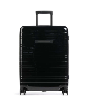 Horizn Studios H6 Essential Glossy 4-Pyöräiset matkalaukku glossy all black