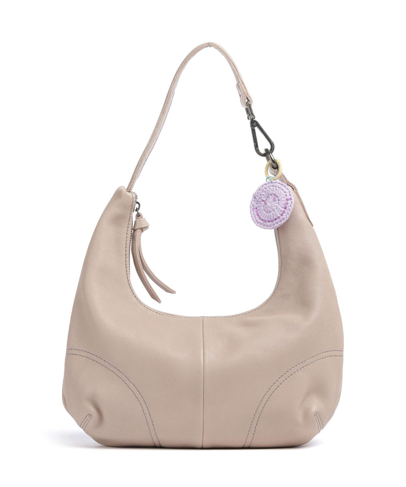 FredsBruder Take A Smile Hobo bag chai latte