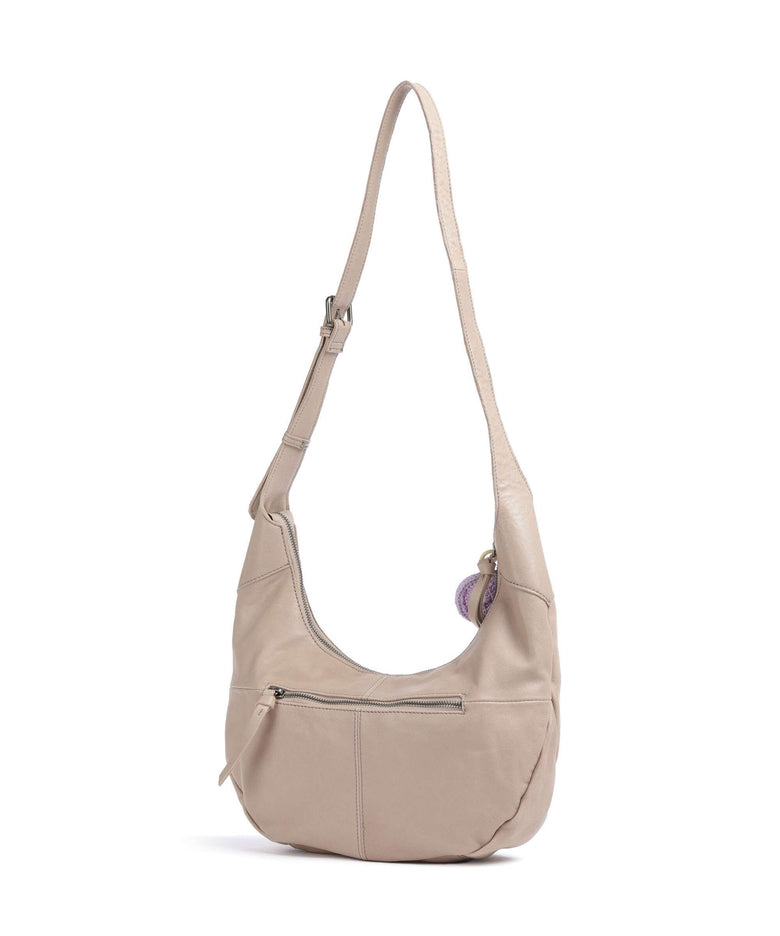 FredsBruder Take A Smile Hobo bag chai latte