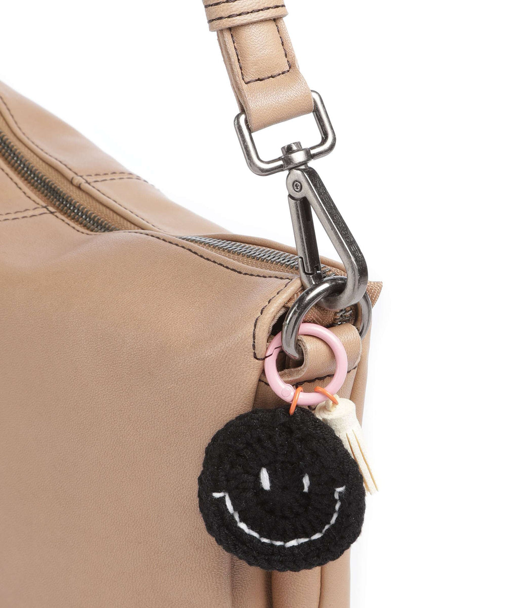FredsBruder Take A Smile Shoulder bag milk coffee