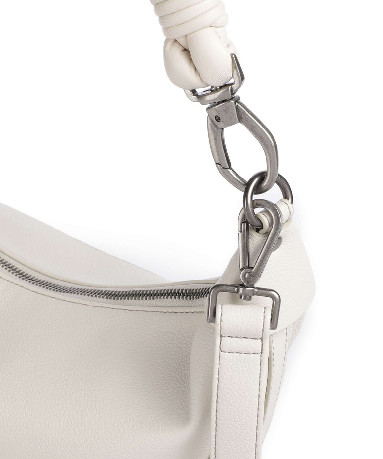 FredsBruder Good Vibes Only Hobo bag oat milk