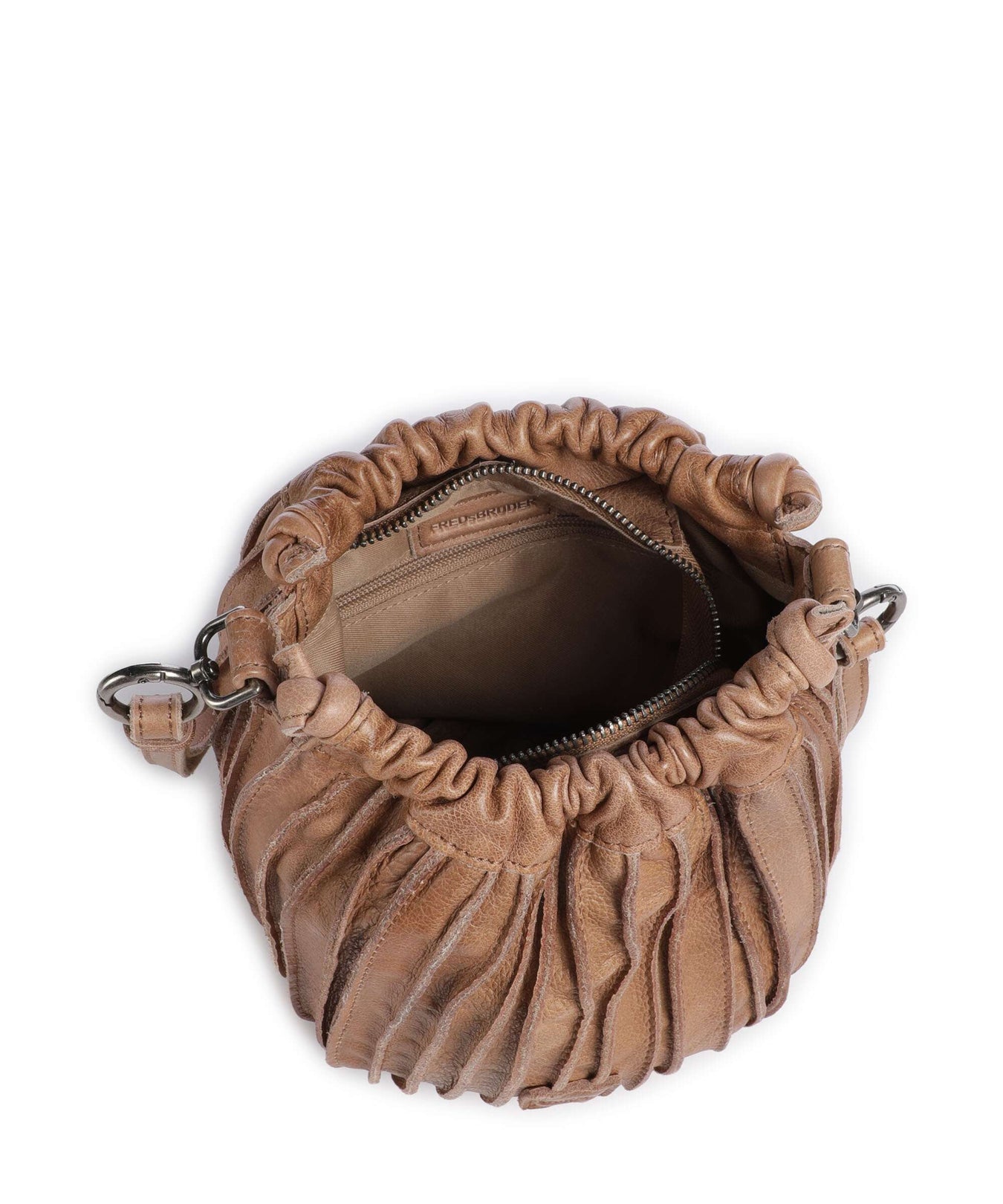 FredsBruder Say Hello Crossbody bag caramel