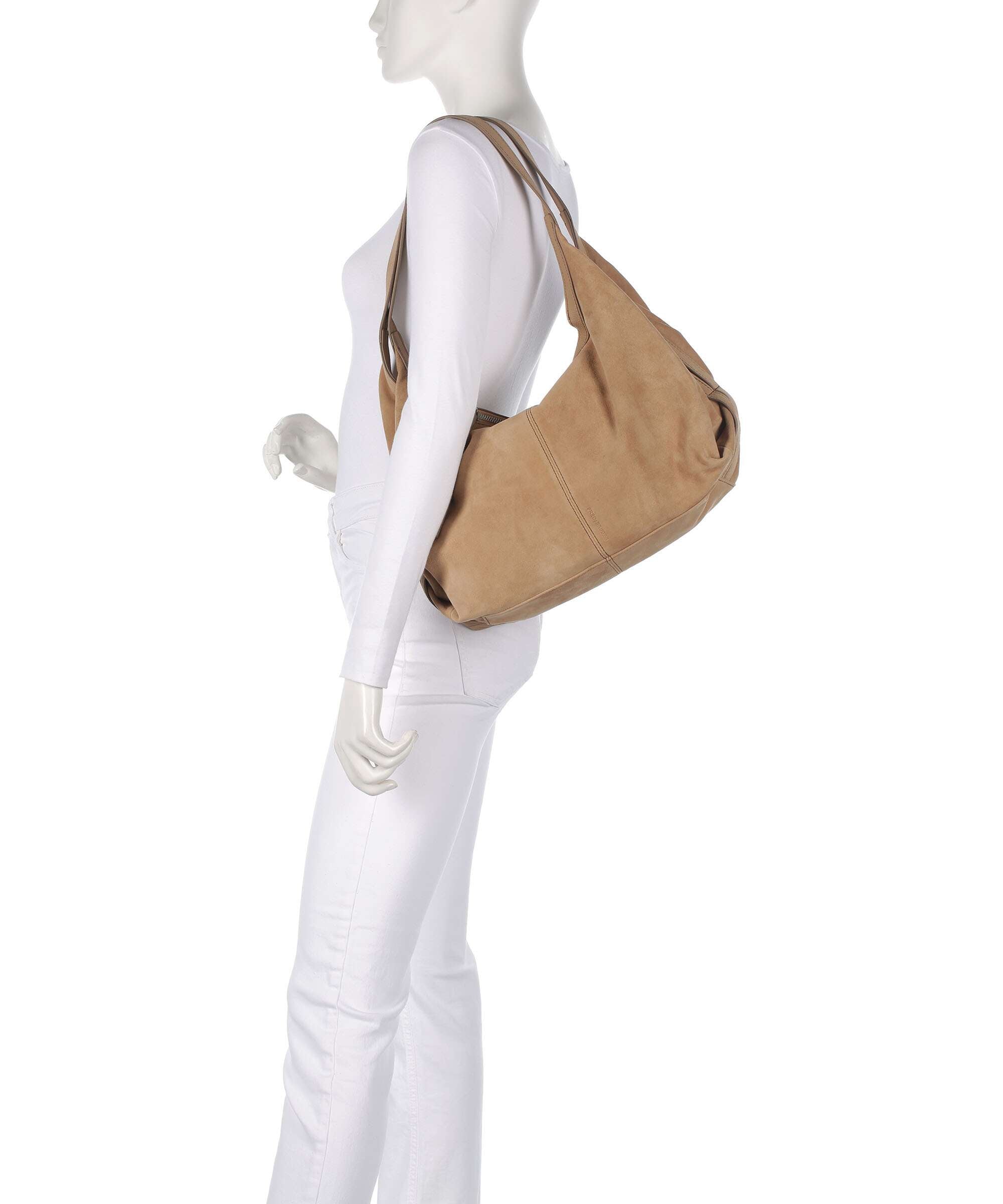 FredsBruder Best to come Hobo bag soft caramel