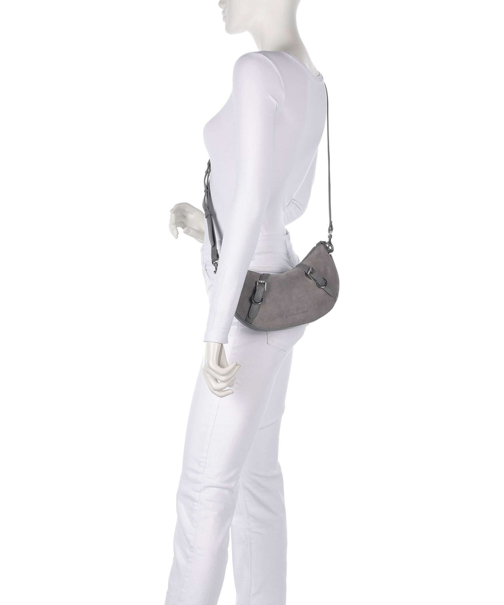 Les Visionnaires Enya Cozy Mini Shoulder bag titanium grey