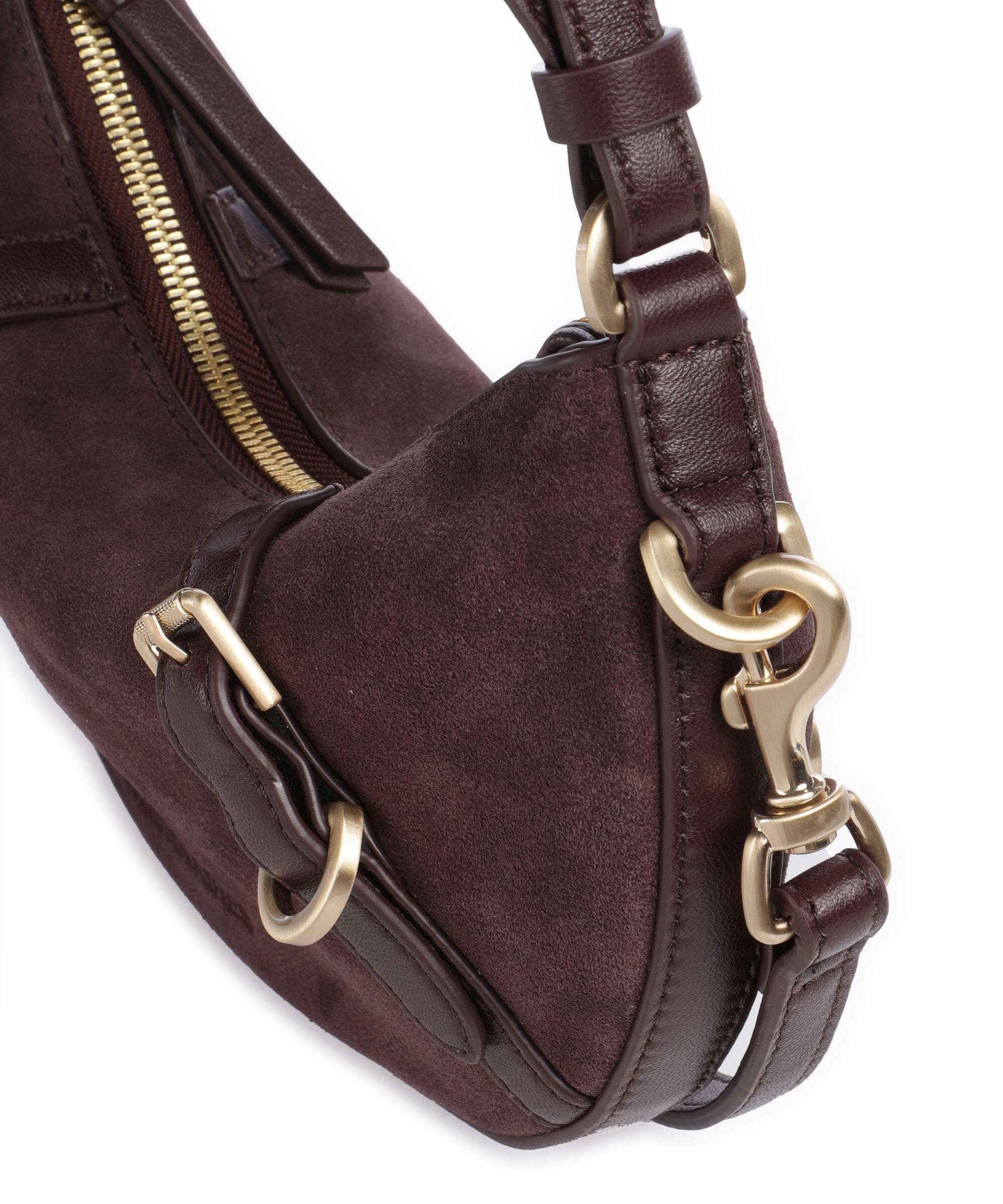 Les Visionnaires Enya Cozy Mini Shoulder bag vinyard red