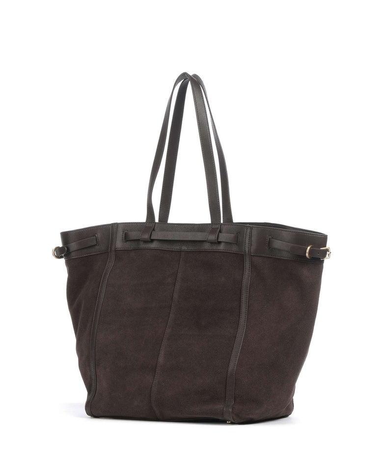 Les Visionnaires Felicia Cozy Tote bag chocolate brown