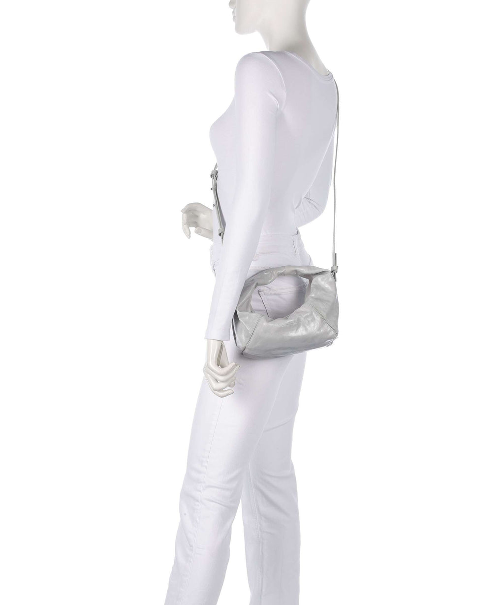 Les Visionnaires Greta Icon Crinkle Mini Handbag glacier grey