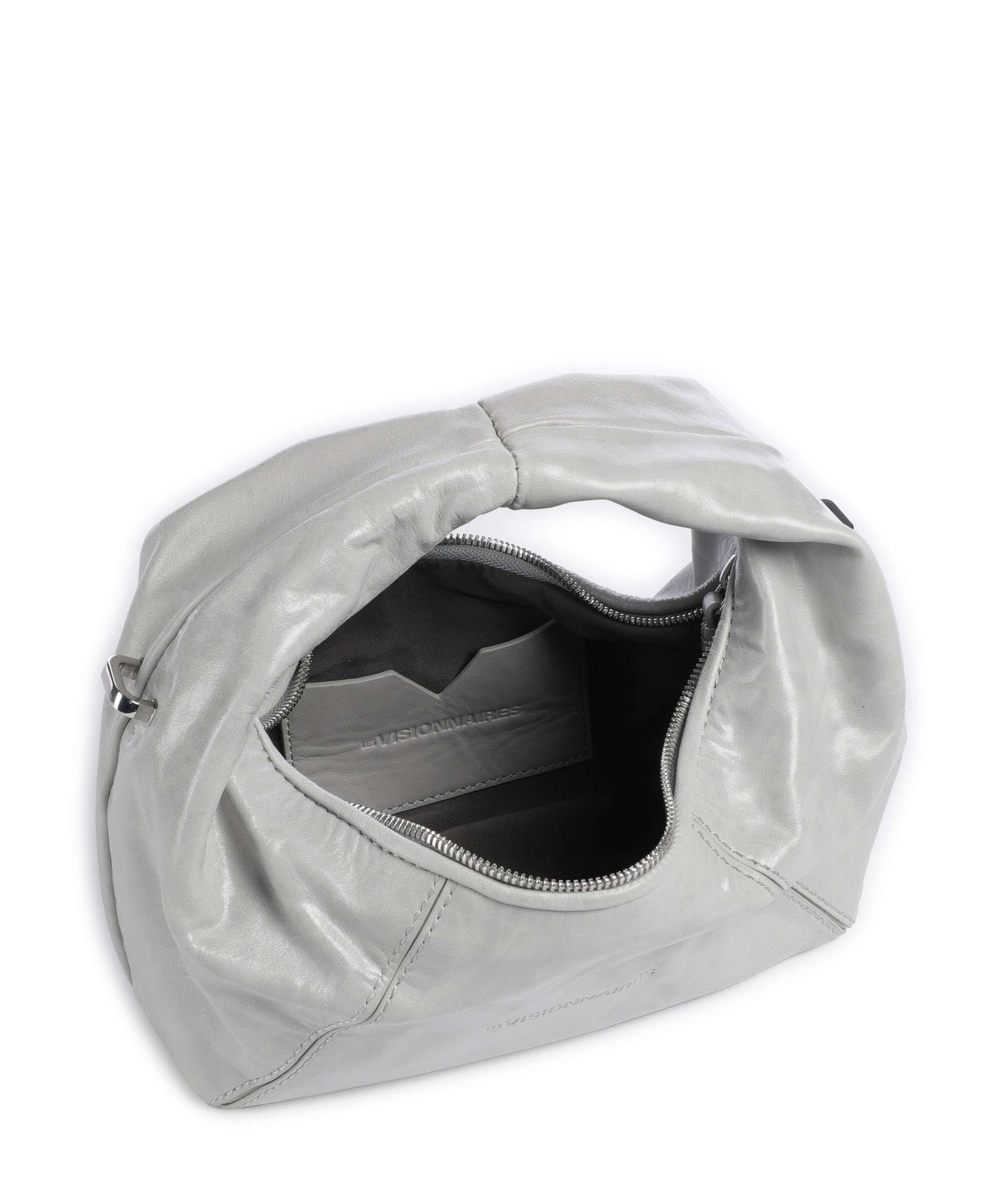 Les Visionnaires Greta Icon Crikle Mini Handbag glacier grey