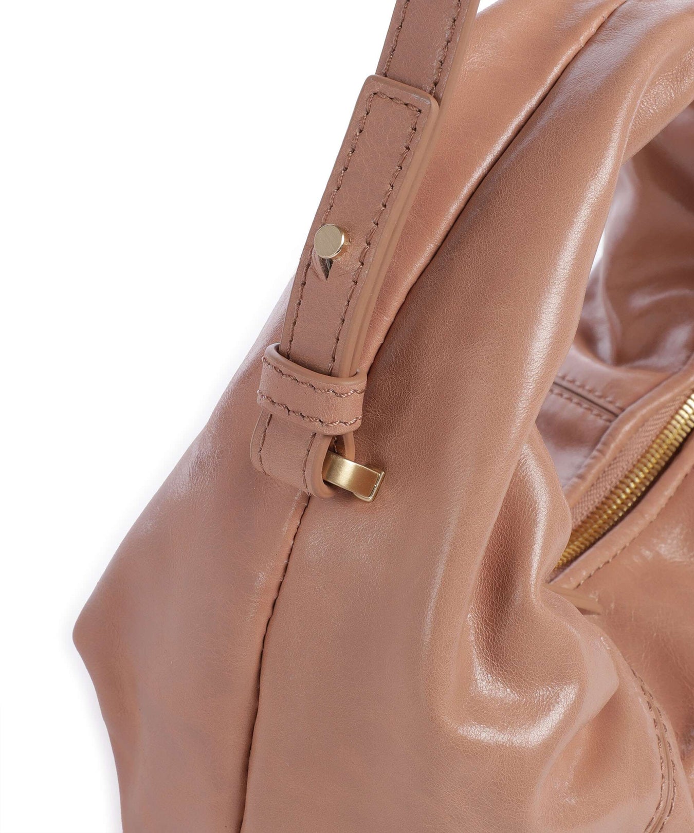 Les Visionnaires Greta Icon Crinkle Mini Handbag cameo rose