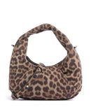Les Visionnaires Greta Essential Cozy Mini Handbag leo print