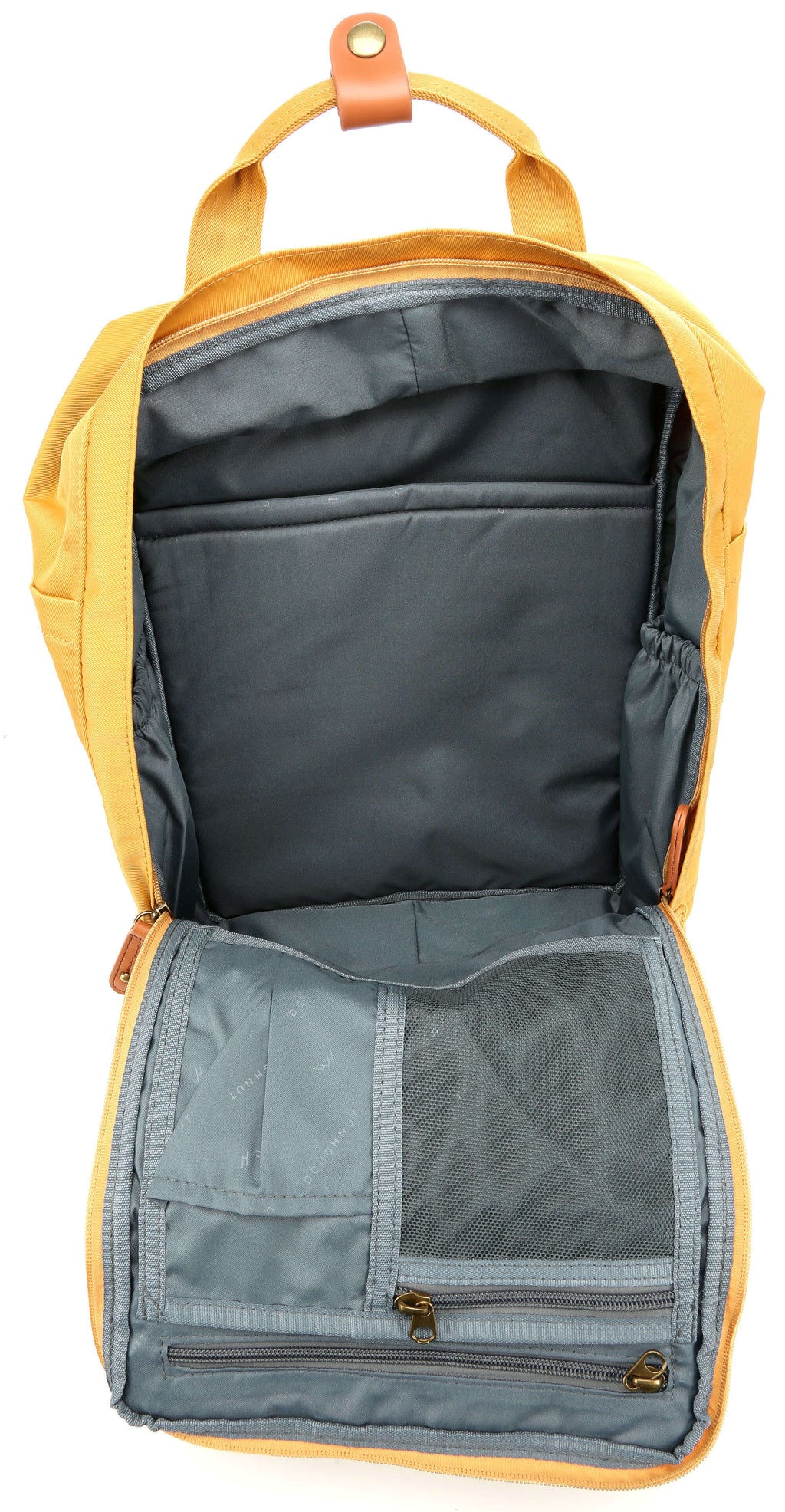 Doughnut Macaroon Backpack yellow/rose