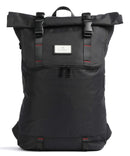 Doughnut Glossy Blocking Christopher Rullattava reppu black/red