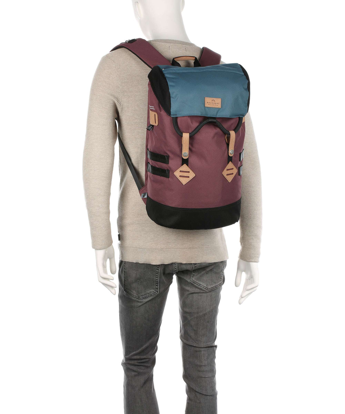 Doughnut Reborn Colorado Backpack grey/stone