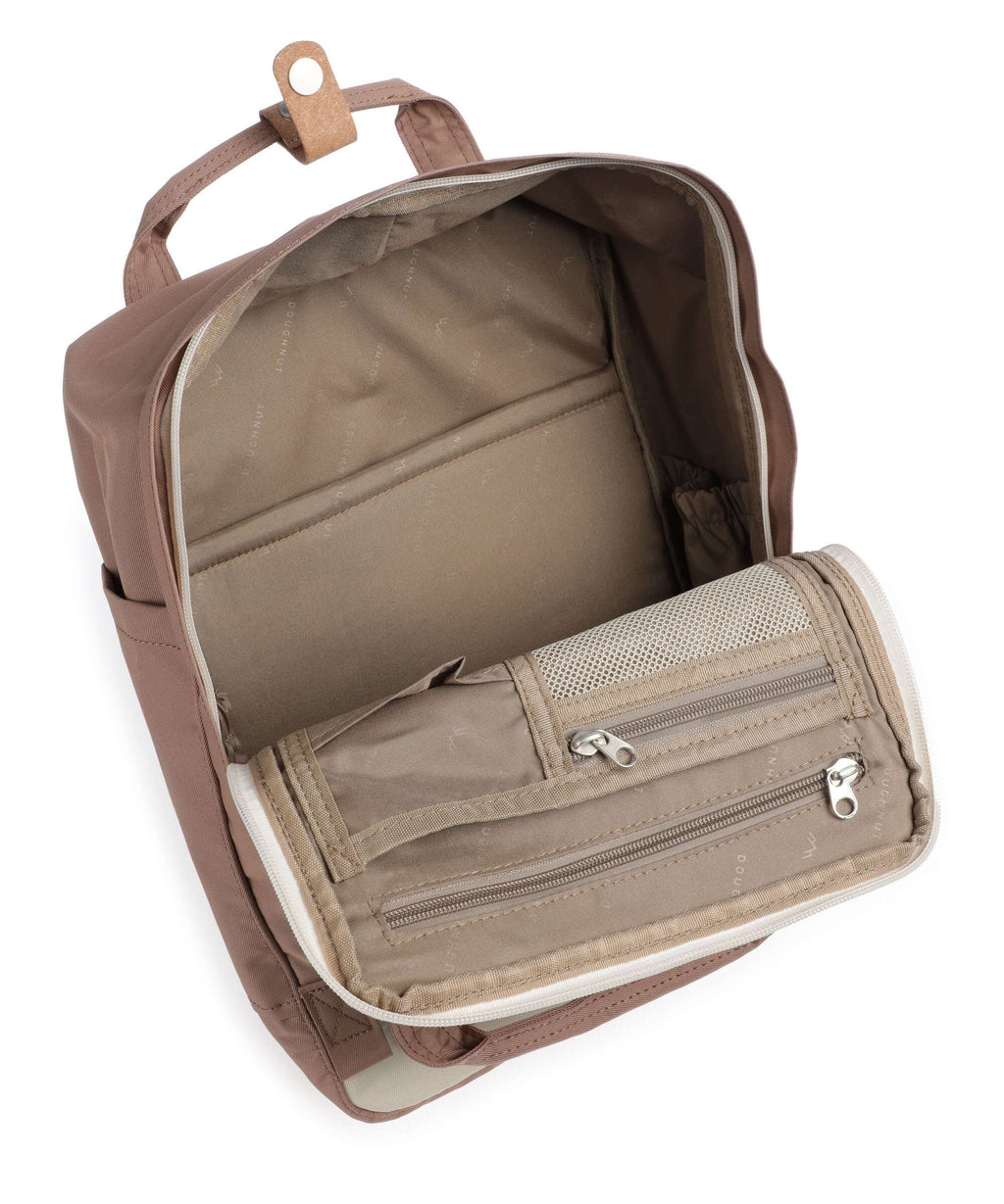 Doughnut Kaleido Macaroon Backpack mushroom checked