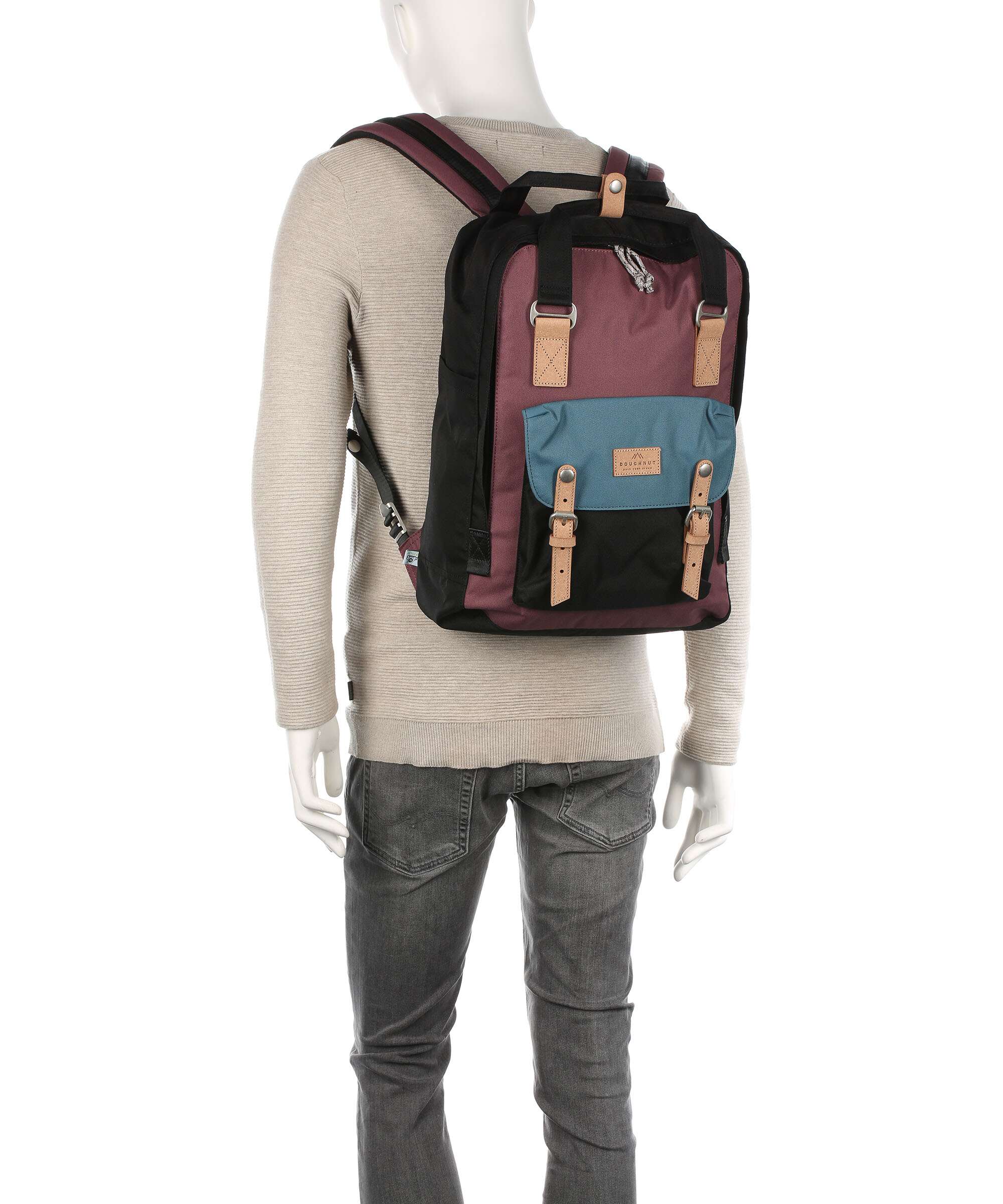Doughnut Reborn Macaroon Large Backpack wine
