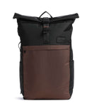 Doughnut Go Wild Jetpack Rolltop backpack black/brown