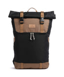Doughnut Christopher Rolltop backpack black/khaki