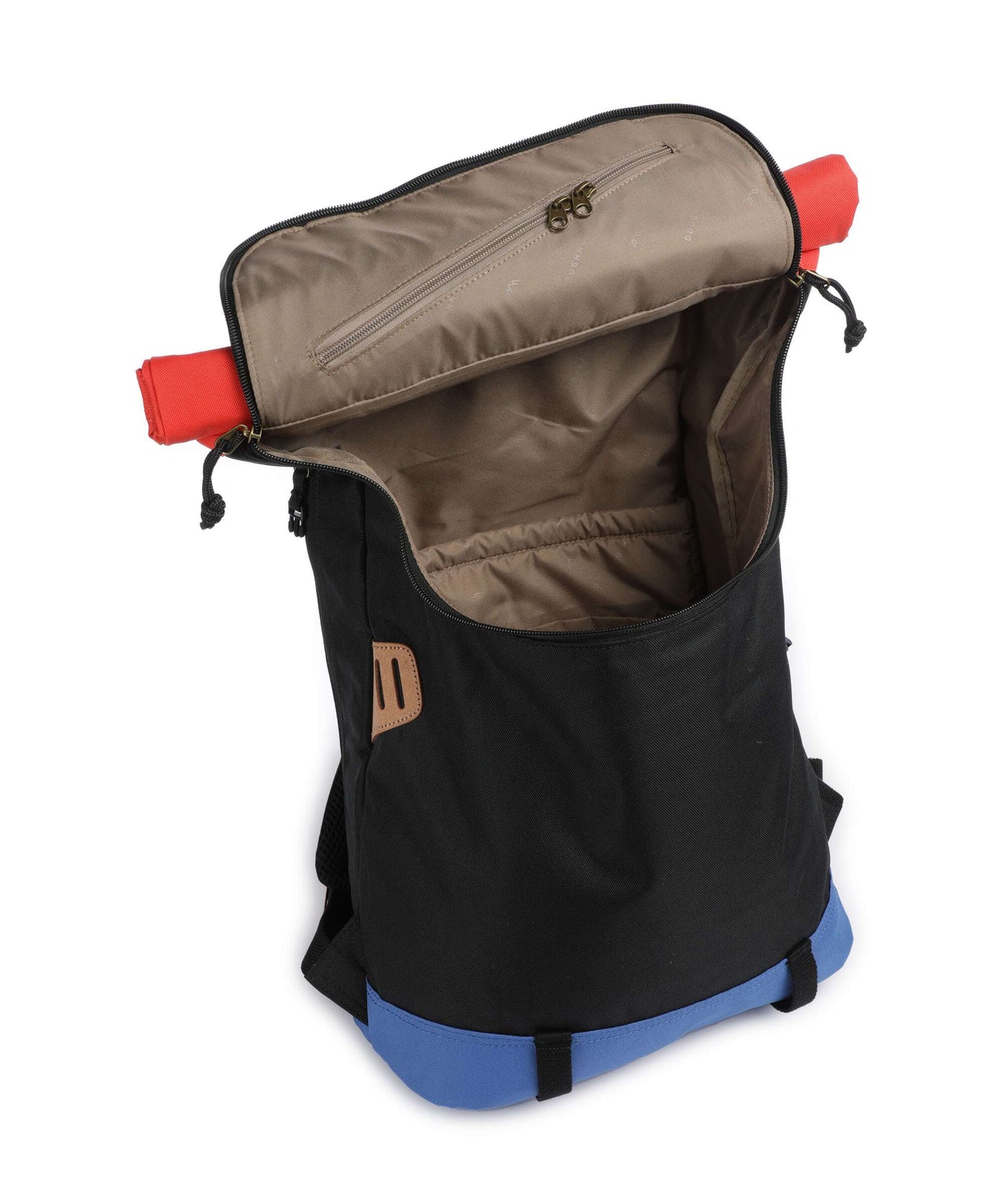 Doughnut Reborn Christopher Rolltop backpack black/grapefruit