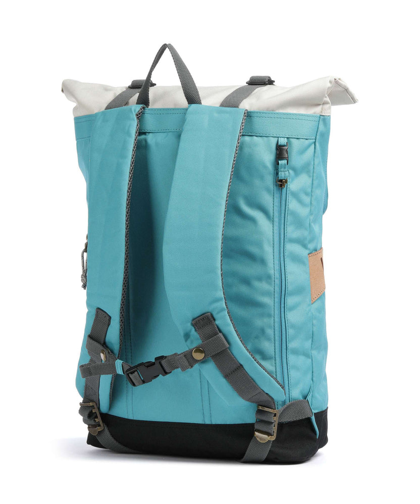 Doughnut Reborn Christopher Rolltop backpack lagoon/stone