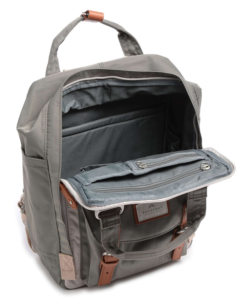 Doughnut Macaroon Backpack ivory/light grey