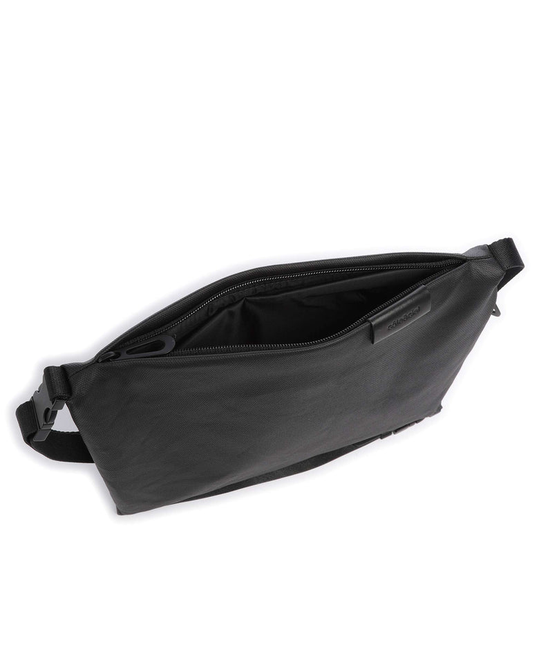 Côte&Ciel Coated Canvas Inn Medium Briefcase black