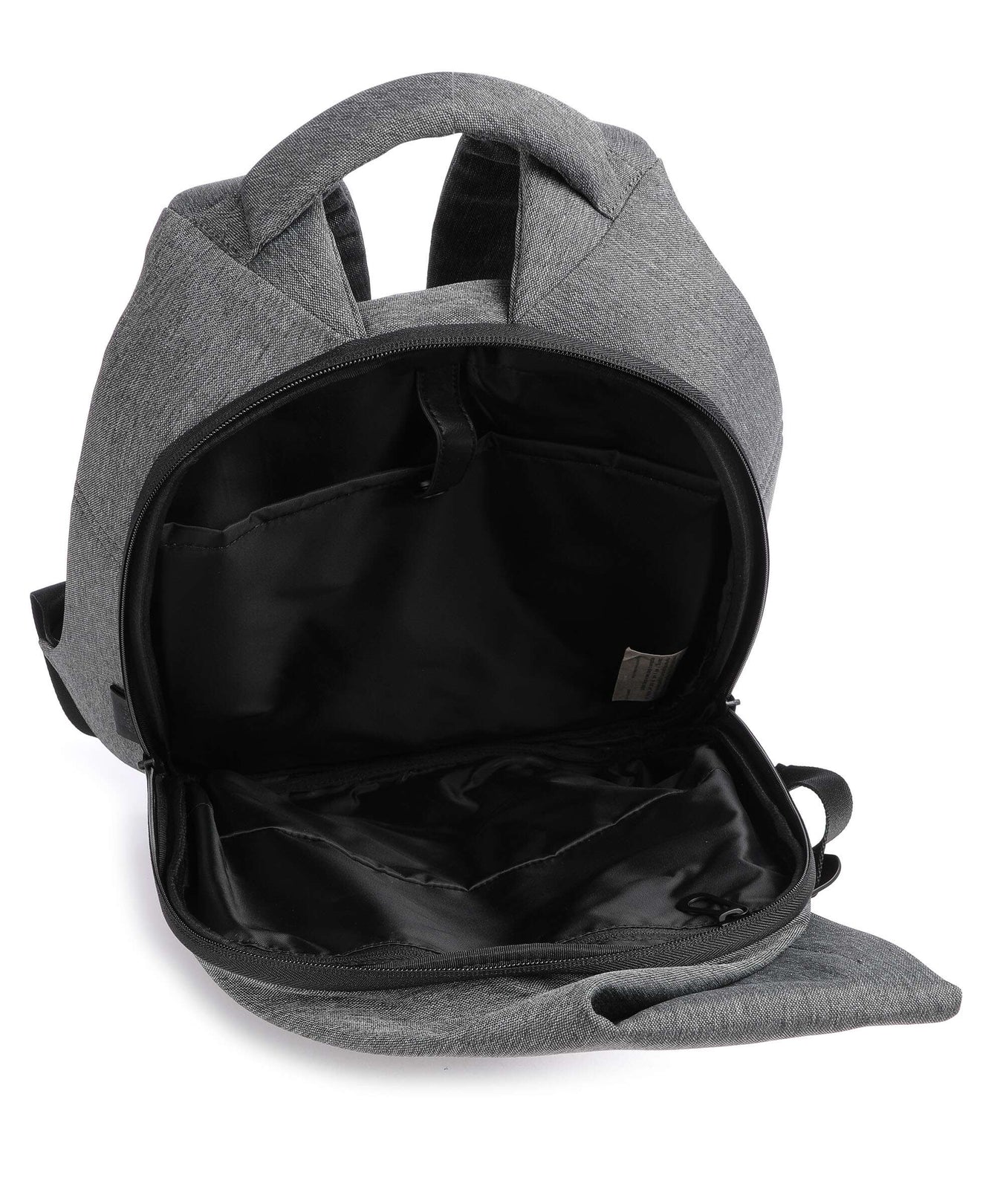 Côte&Ciel Eco Yarn Isar Small Laptop backpack black melange