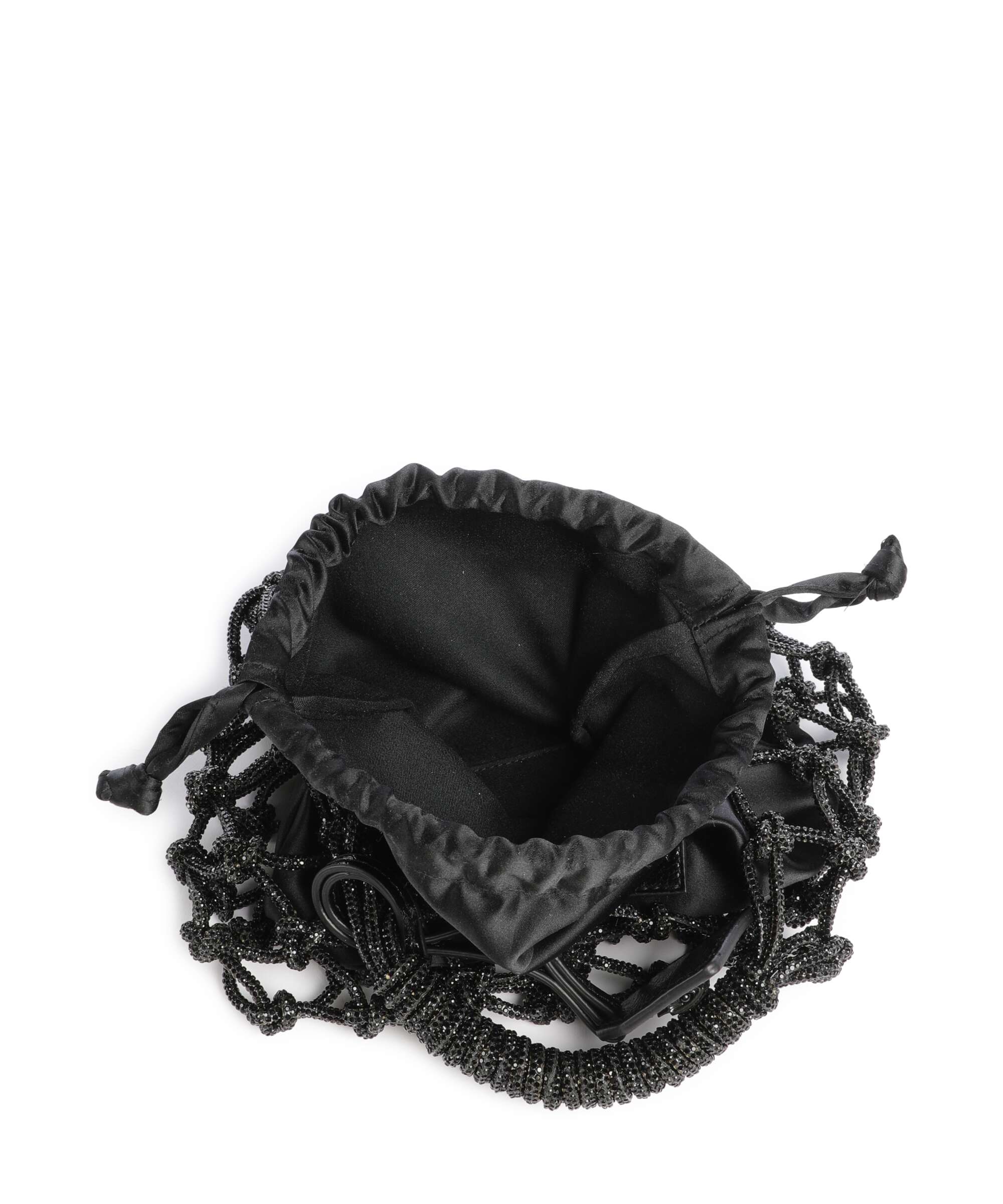 Kurt Geiger Macrame Small Handbag black