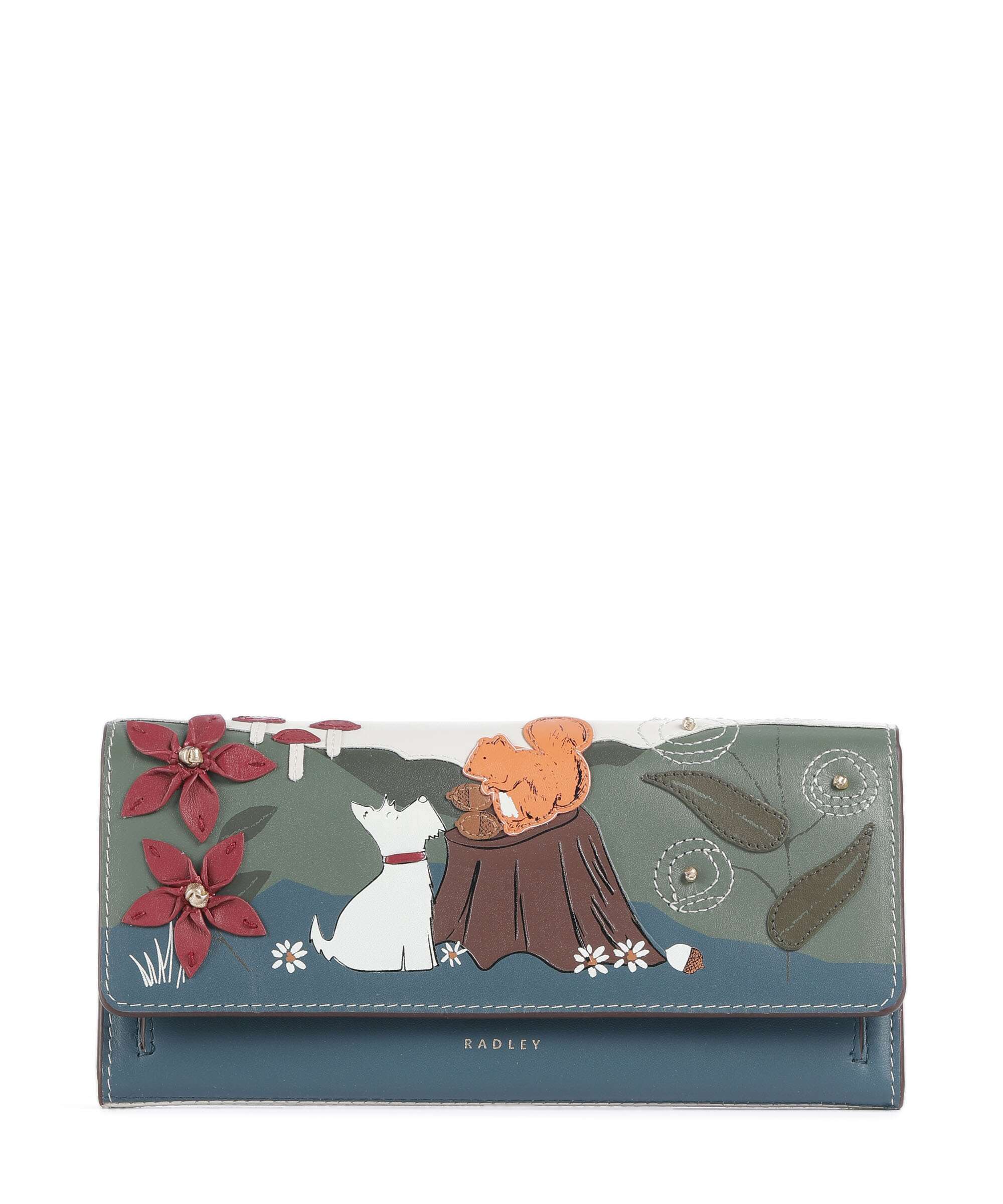Radley London Autumn Leaves Wallet snow