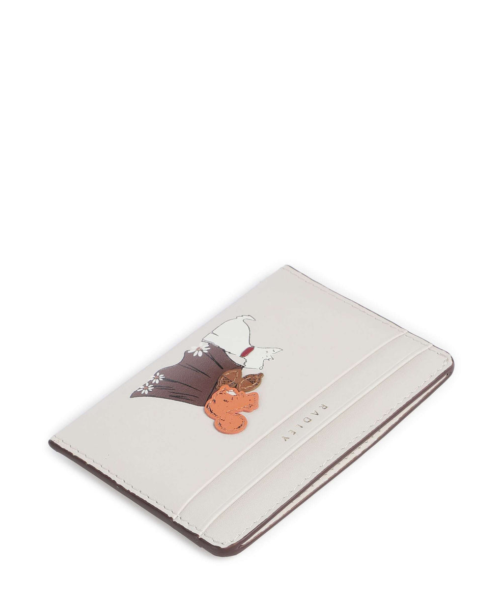 Radley London Autumn Leaves Credit card holder snow
