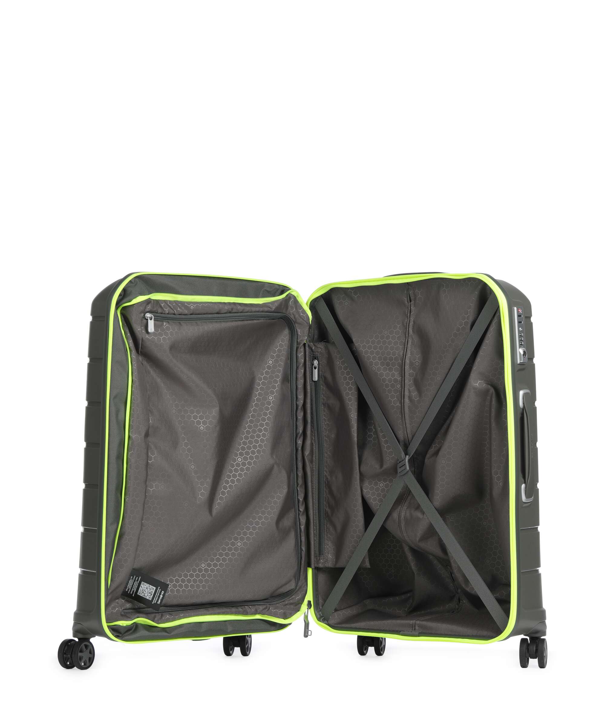 Samsonite Flux Exp Spinner (4 wheels) dark olive