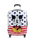 American Tourister Disney Legends Spinner (4 wheels) mickey blue dots