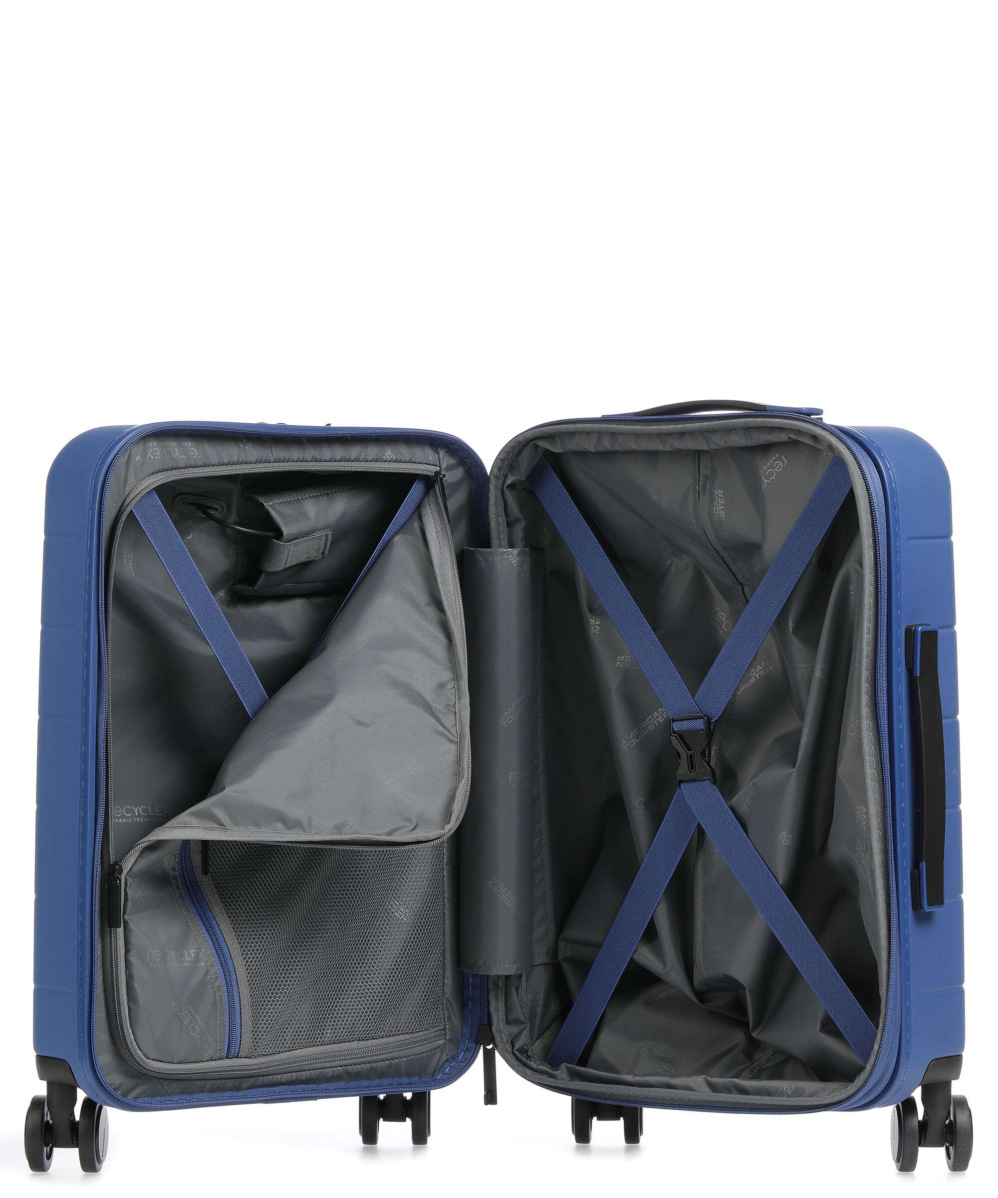 American Tourister Novastream Spinner (4 wheels) navy blue