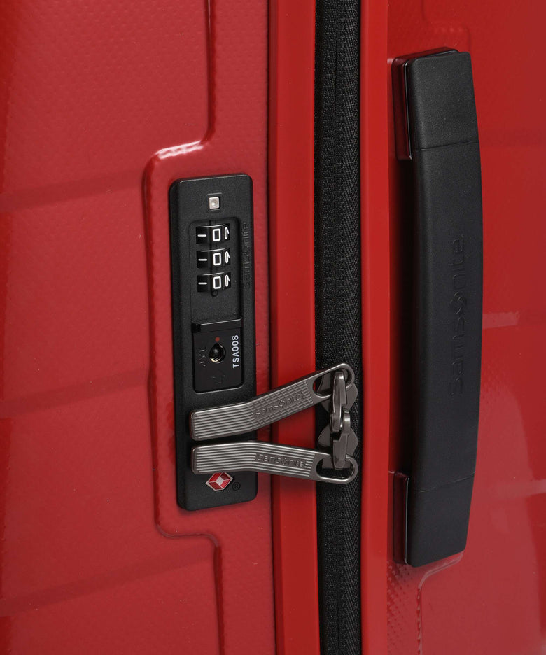 Samsonite Attrix Spinner (4 wheels) red