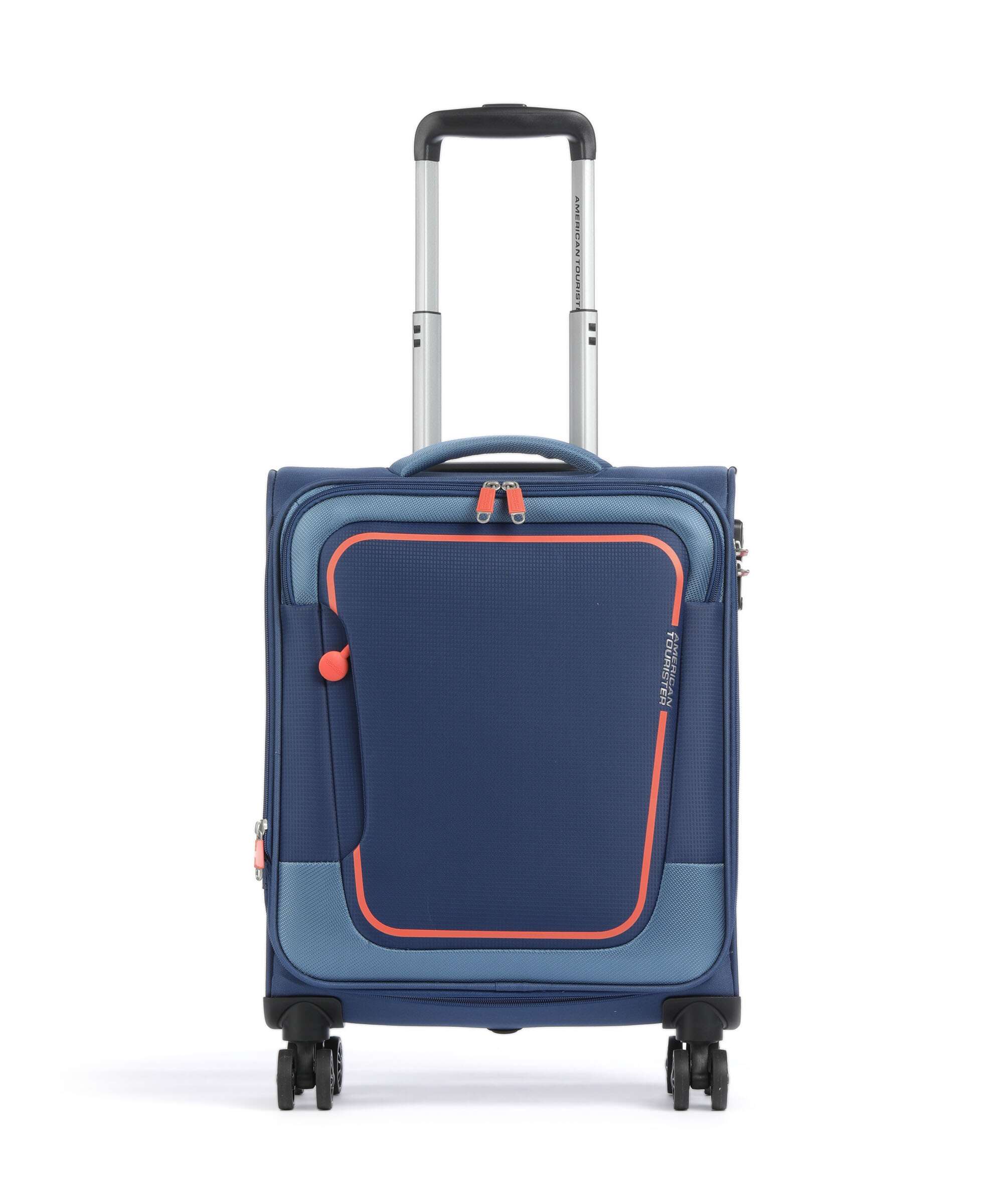 American Tourister Pulsonic Spinner (4 wheels) combat navy