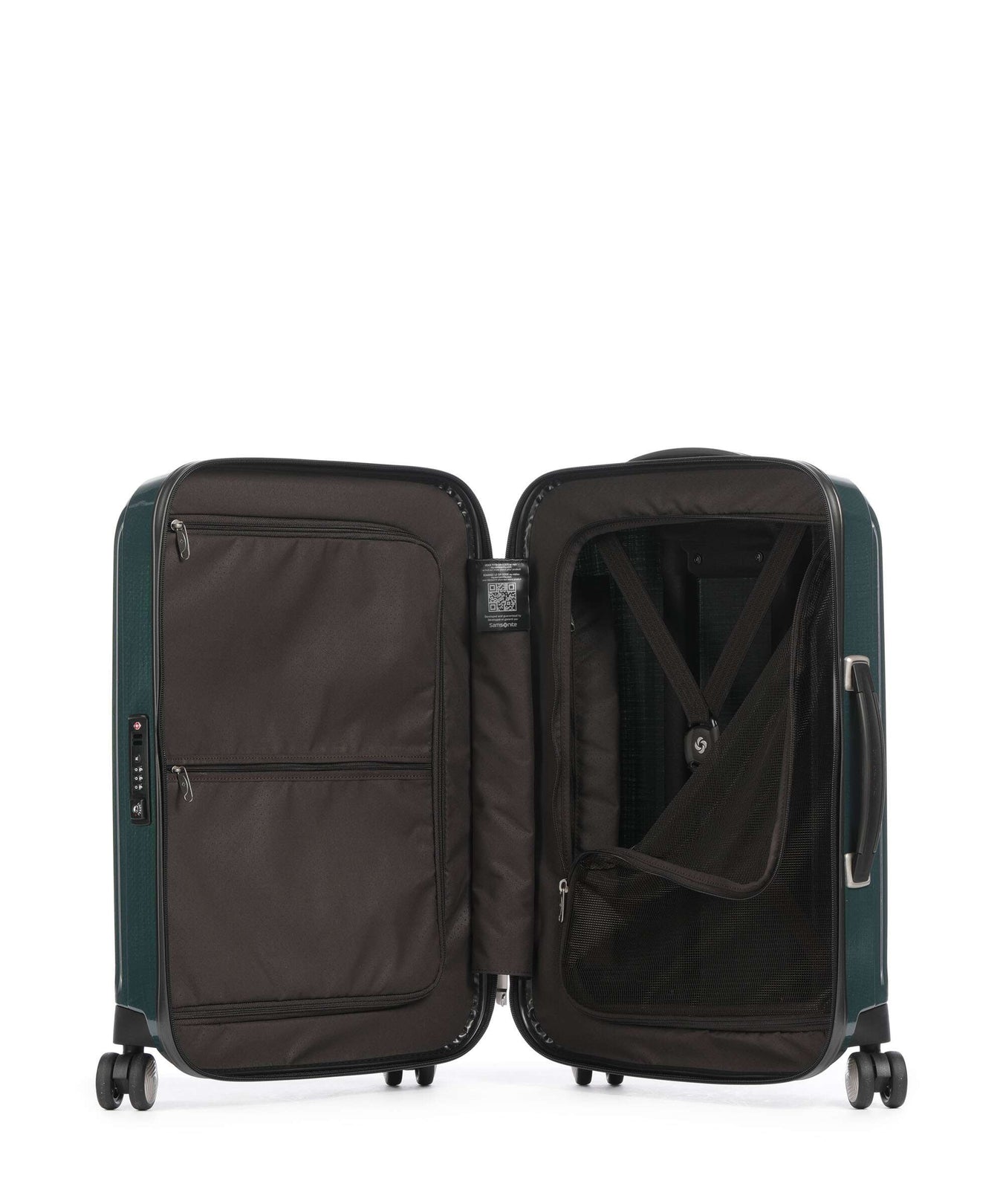 Samsonite Lite-Cube Spinner (4 wheels) racing green